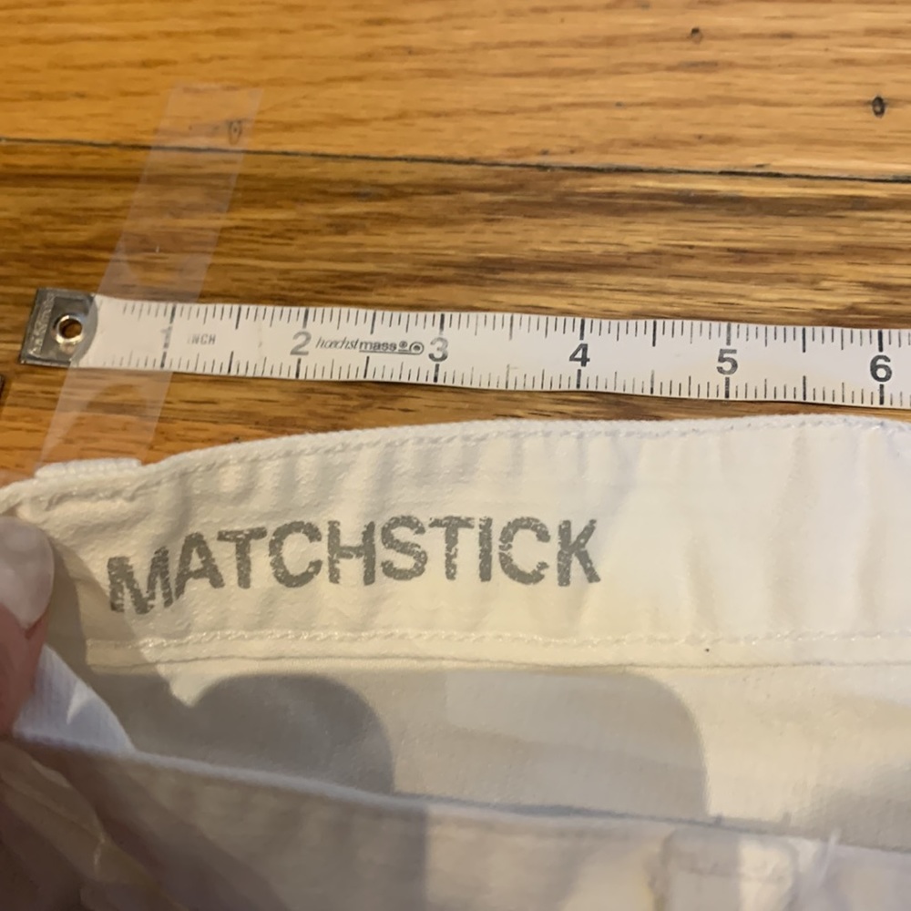 J. Crew White Straight Leg Jeans 26T Vintage - Picture 6 of 10